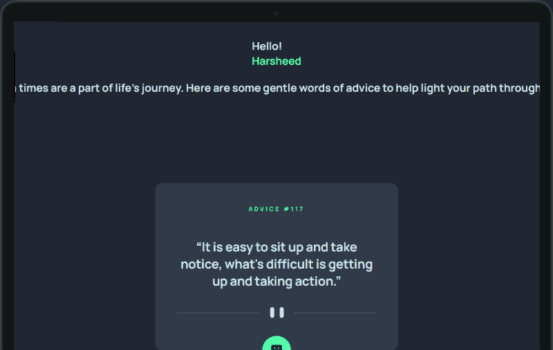 AdviceMentor - Generator